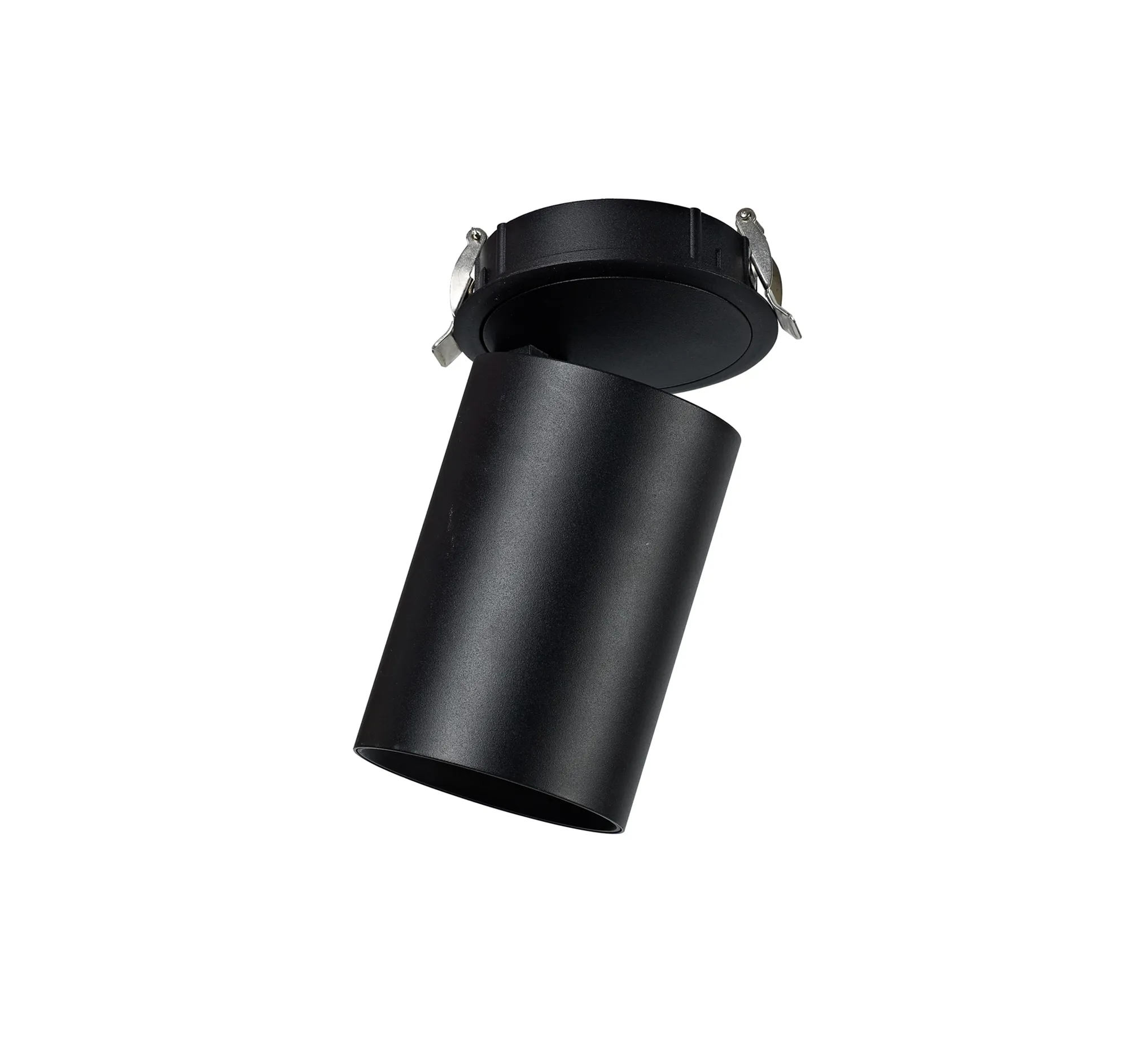 Eos A 20, Powered by EOS 20W 2700K 1480lm 10° Engine, Black & Black Adjustable Recessed Spotlight, IP20, 5yrs Warranty. DL350258  Dlux Eos A 20